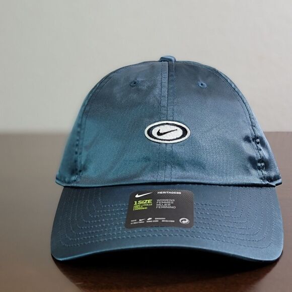 Nike Sportswear NSW Floral Satin Hat Blue Green - Picture 3 of 9